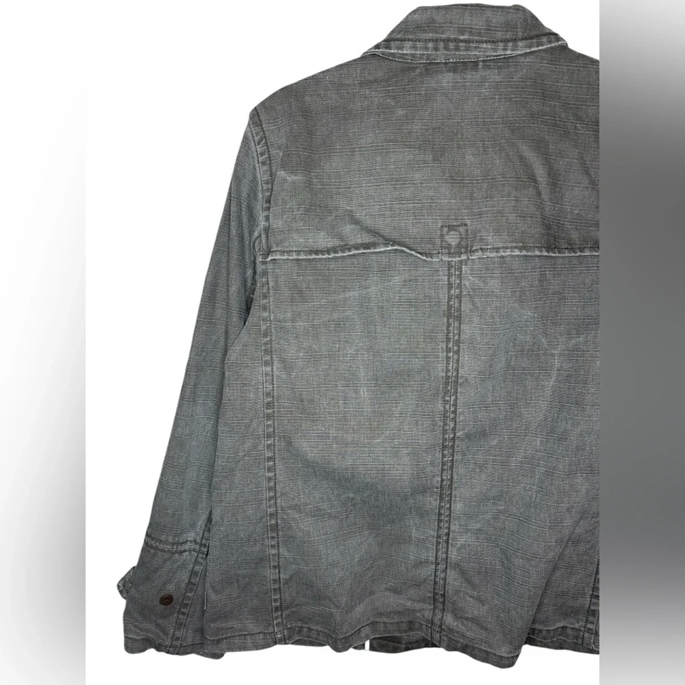 J. Crew Denim Jacket Women’s Size M Grey
